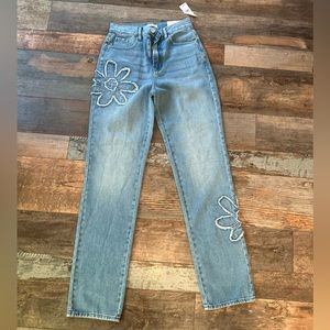NWT PacSun Daisy Dad Jeans